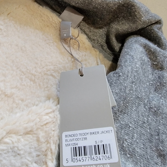 NWT Bench Teddy Biker Sweater Jacket - Picture 7 of 8